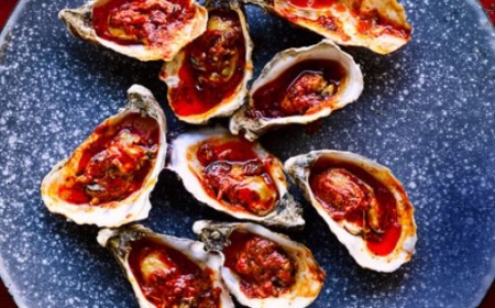 BARBECUED OYSTERS